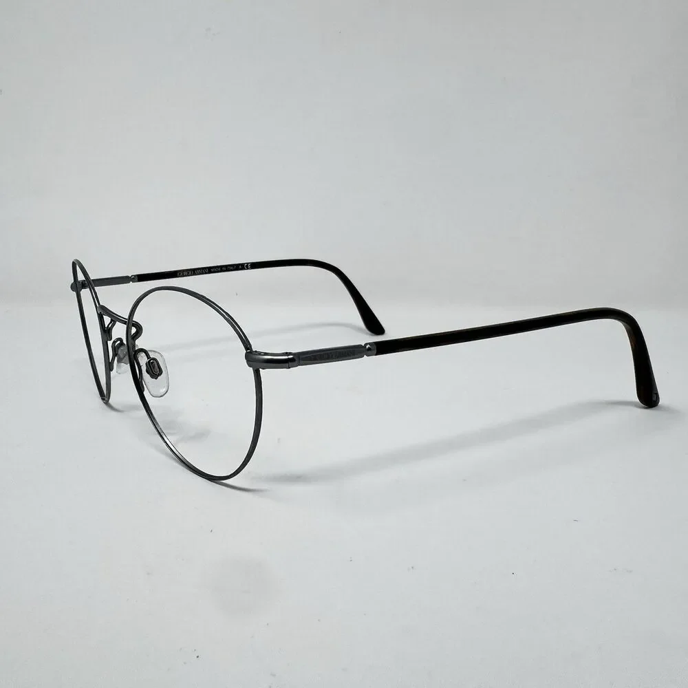 Giorgio Armani AR5024-J 3003 Gunmetal Round Eyeglass Frames 50-20-145